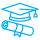 Experienced faculty support icon