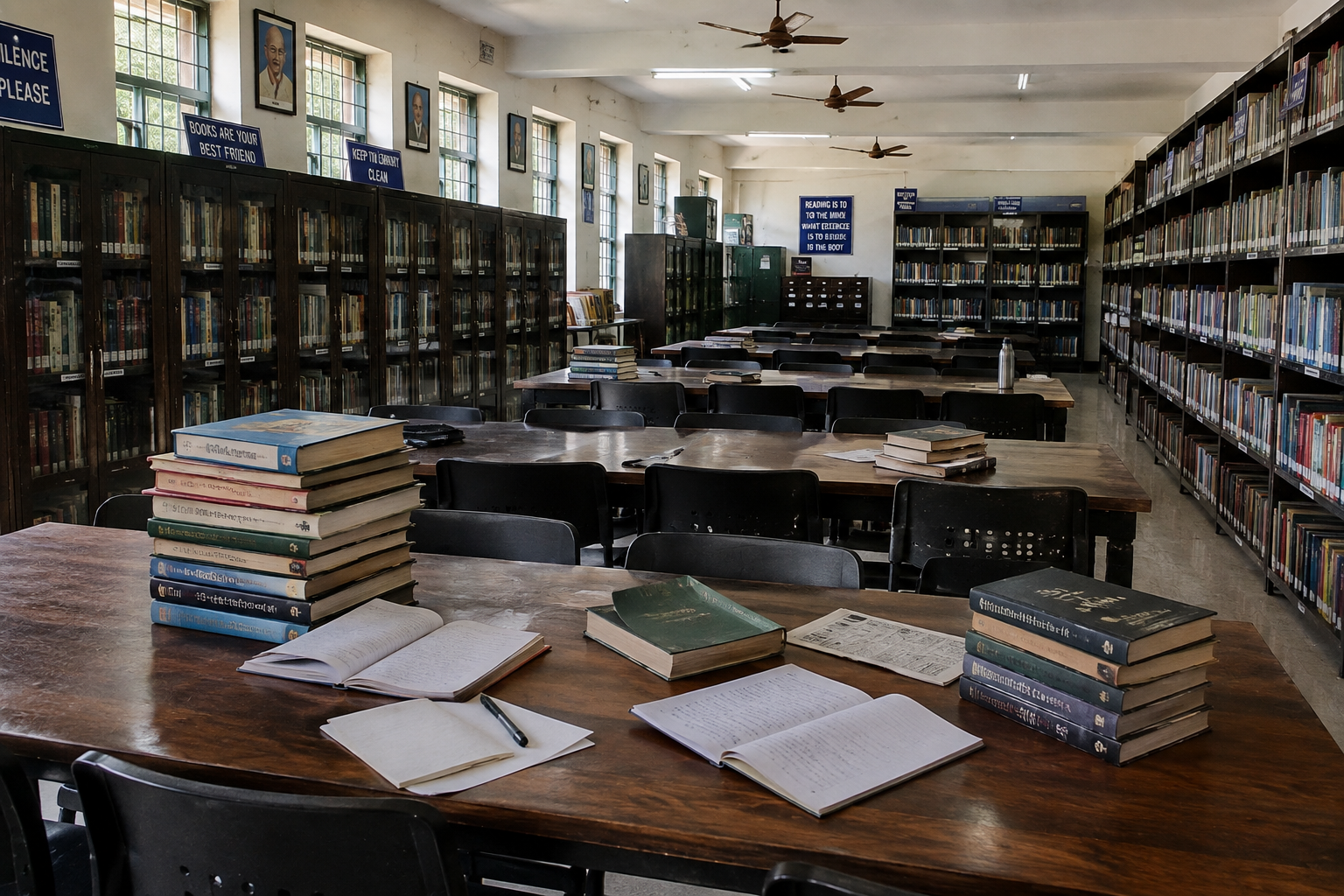 S.B.R. College library